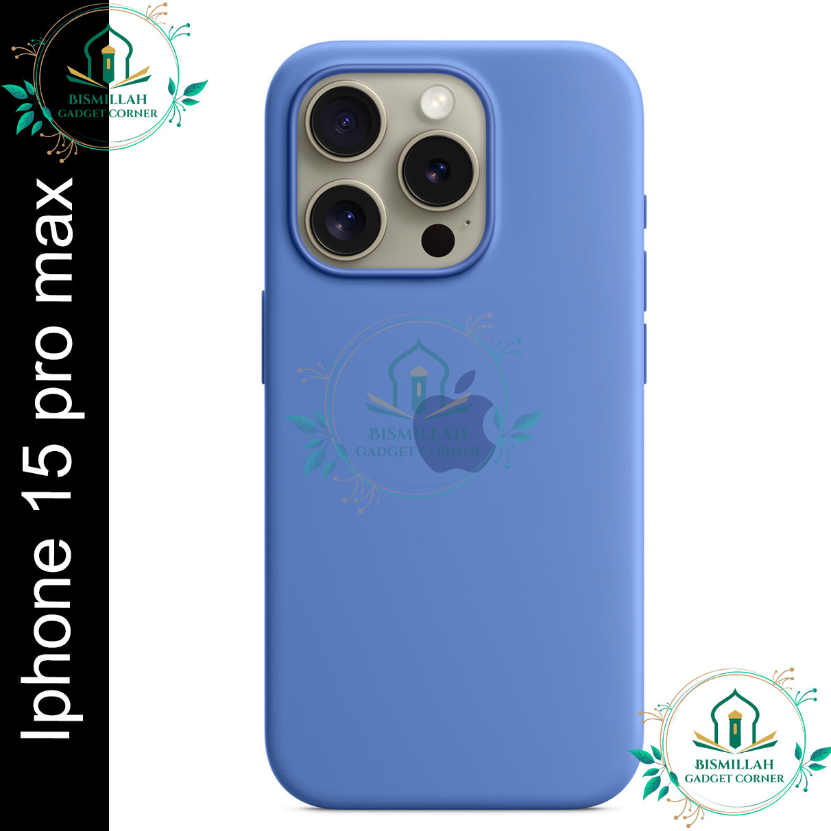 Picture of Premium Liquid Silicone Phone case for Iphone 15 pro max Liquid Silicon Mobile Back Case Soft Silicone Phone Cover