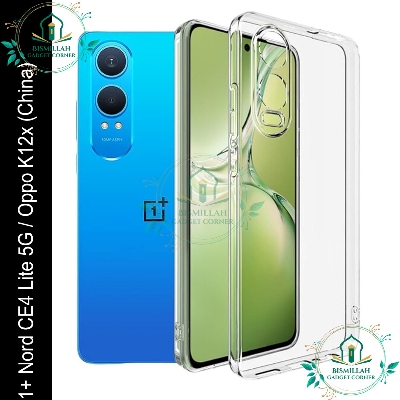 Picture of Transparent back cover For 1+ nord ce4 lite 5g / oppo k12x (China) Luxury transparent Protect Back Cover Soft Case Oneplus nord ce4 lite 5g back cover