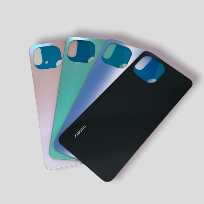 Picture of For Xiaomi Mi 11 Lite Phone Battery Back Cover Backshell Glass Battery Rear Case - Phone Back Cover - Phone