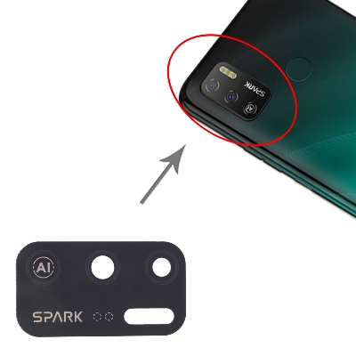 Picture of For Tecno Spark 5 Air main camera glass Rear Facing Camera Glass Lens Replacement