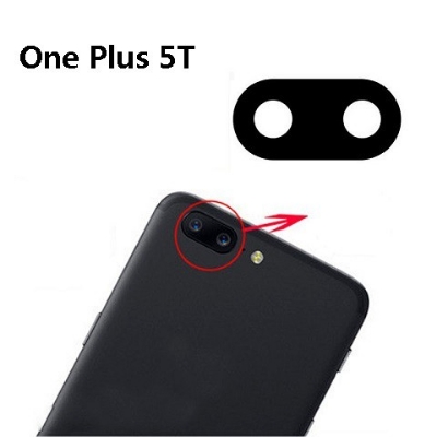 Picture of For OnePlus 5T camera main glass lens Rear Facing Camera Glass Lens Replacement