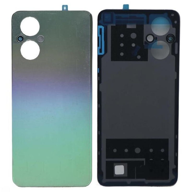 Picture of Oppo f21 pro 5g এর জন্য ব্যাক প্যানেল কভার-কালো-সবুজ