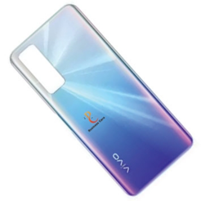 Picture of Vivo y53s এর জন্য ব্যাক প্যানেল কভার-নীল-কালো