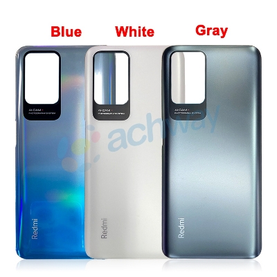 Picture of For Redmi 10 / Redmi 10 Prime Backshell Replacement Back Battery Cover For Redmi 10 Back Rear Glass
