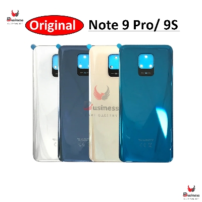 Picture of For Xiaomi Redmi Note 9 PRO / Note 9 Pro Max  Phone Battery Back Cover Backshell Glass Battery Rear Case Phone Battery Back Cover Backshell Glass Battery Rear Case - Phone Back Cover - মোবাইল ফোন - Phone