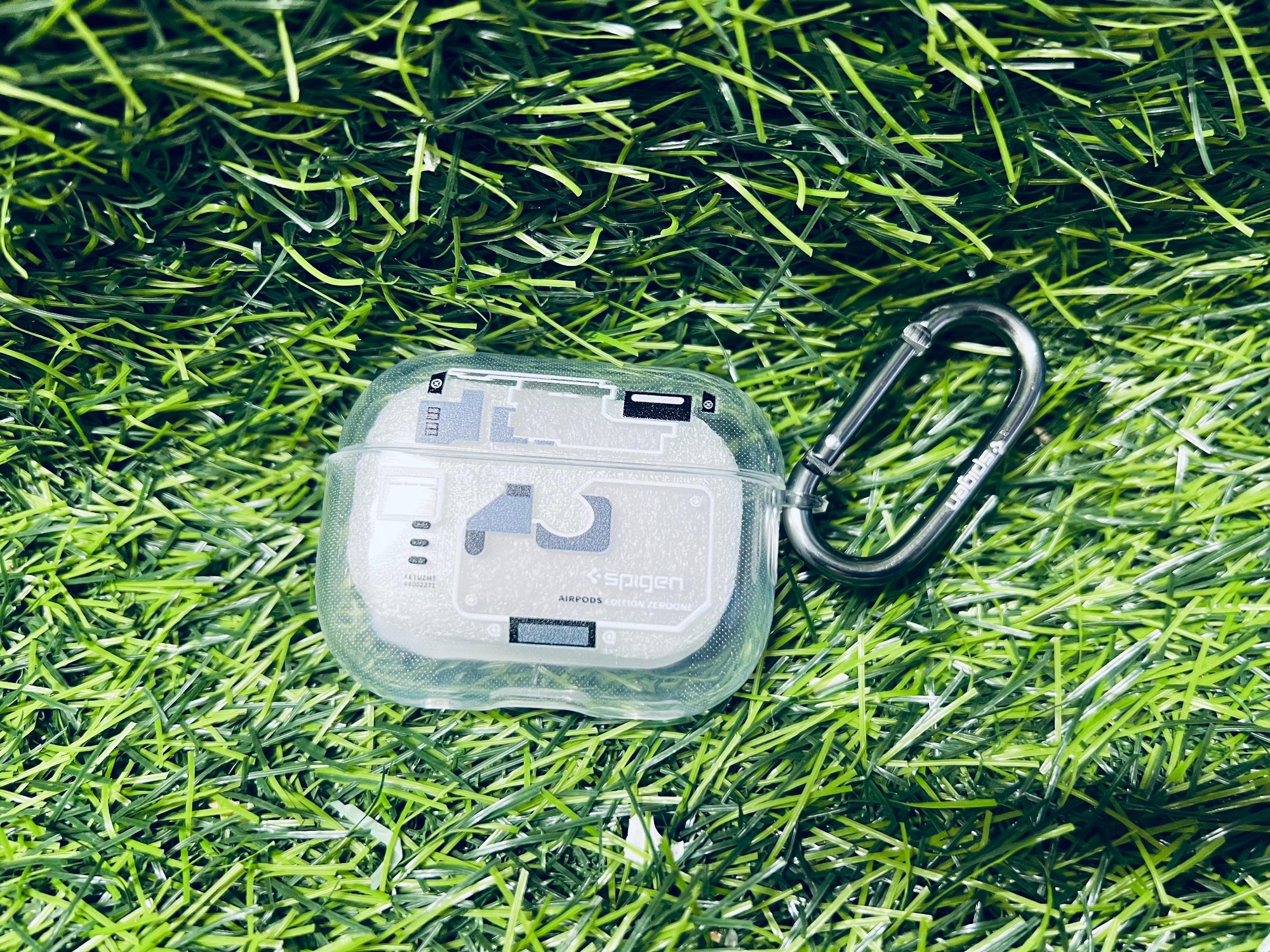 Picture of Spigen Zero One Transparent TPU Silicone Soft Case for AirPods Pro 2nd Generation Case(2024) Protective Case Cover with Metal