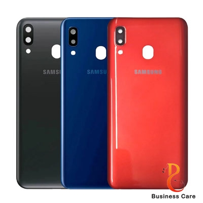 Picture of Samsung galaxy m20 এর জন্য ব্যাক প্যানেল কভার-কালো-নীল-লাল