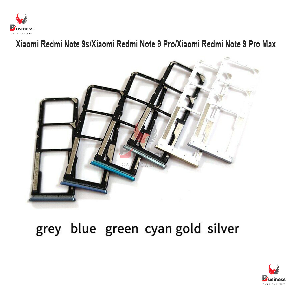 Picture of SIM Card Holder Tray for Xiaomi Redmi Note 9s/Xiaomi Redmi Note 9 Pro/Xiaomi Redmi Note 9 Pro Max