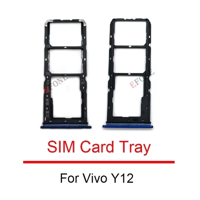 Picture of SIM Card Tray Holder for Vivo Y12 – Dual SIM + MicroSD Slot (OEM Replacement Part)