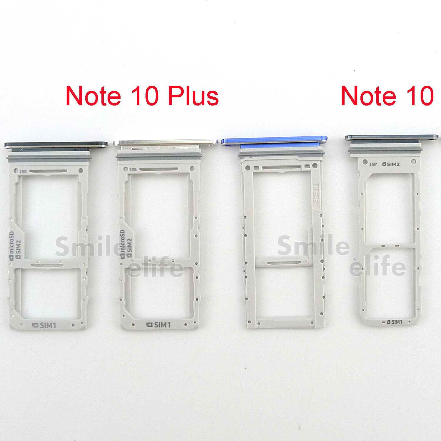 Picture of Samsung Galaxy Note 10+ SIM card holder tray for Samsung Galaxy Note 10 plus sim try