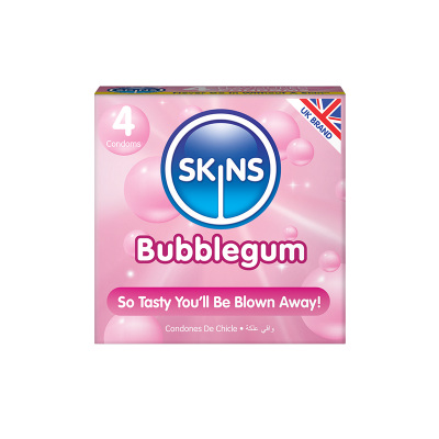 Picture of SKINS Bubblegum Flavored Thin Condom (UK) full dispenser