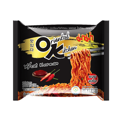 Picture of Mama Instant Noodles Oriental Kitchen Hot Korean Flavour 85gm