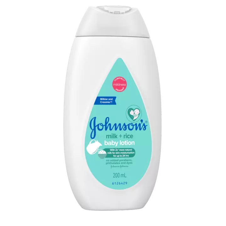 Johnson's Baby Milk + Rice Lotion 200ml (Malaysia) IDConline shop bangladeshothoba.com