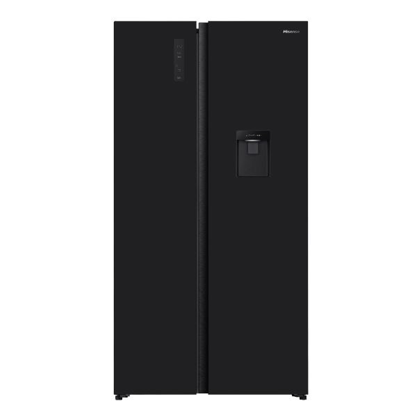 Picture of Hisense 580 Liter Glass Door With Dispenser Side by Side Inverter Refrigerator RS3G558NMB/BD3