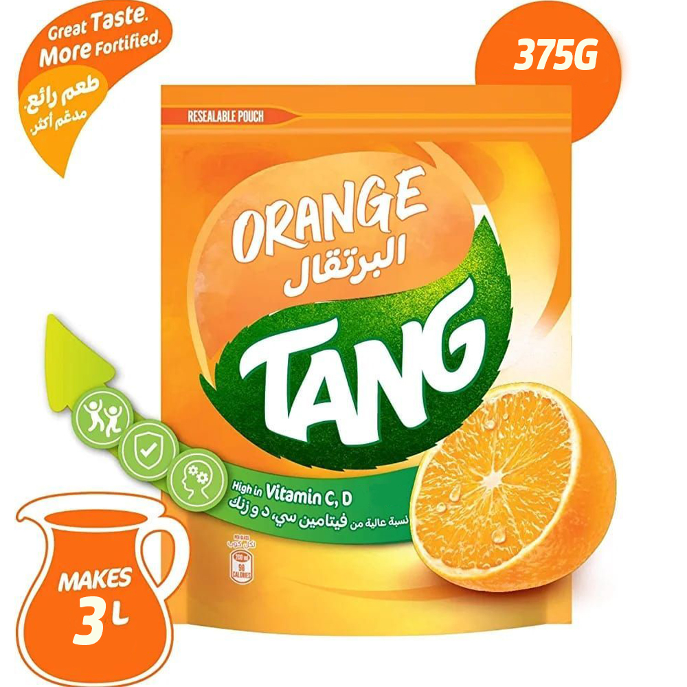 Picture of Tang Orange Flavoured Instant Drink Powder Pouch 1Kg