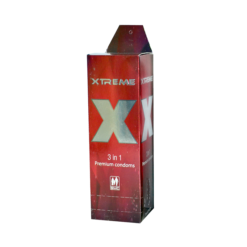 Picture of Xtreme 3 in 1 Condoms for Most pleasure 3 Pcs Pack