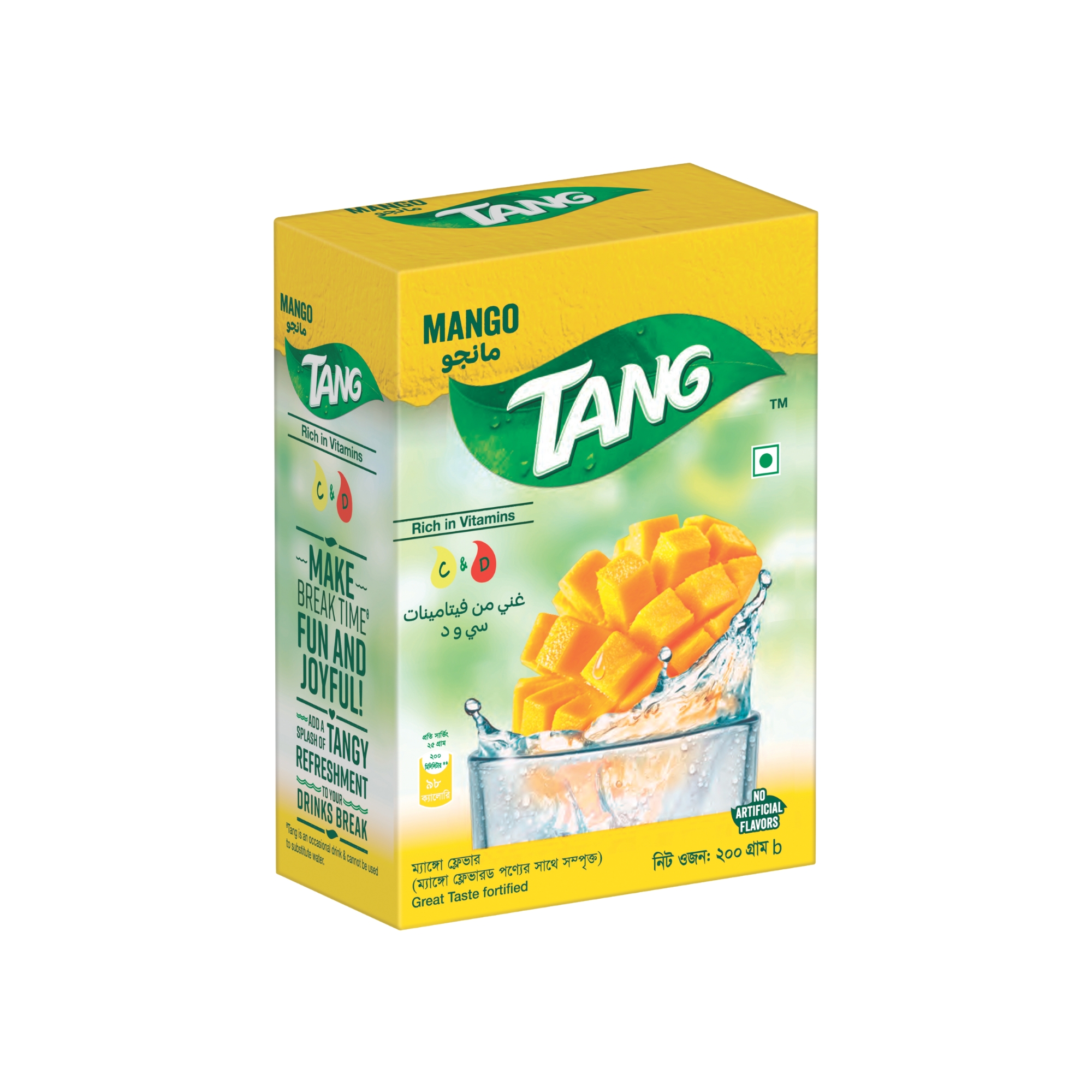 Picture of Tang Mango Flavoured Instant Drink Powder 200gm