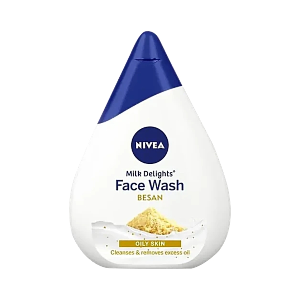 Picture of Nivea Milk delight Face wash Besan 100 ml 