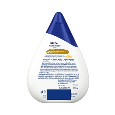 Picture of Nivea Milk delight Face wash Besan 100 ml 