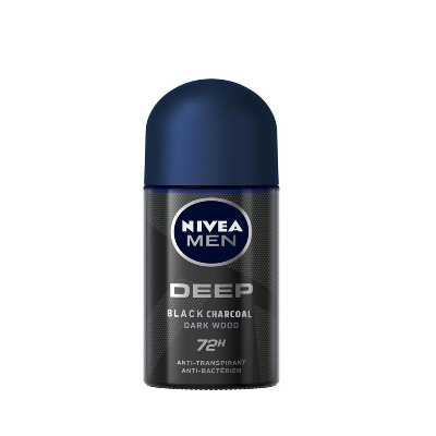 Picture of NIVEA MEN Deep Black Charcoal Roll on 25ml