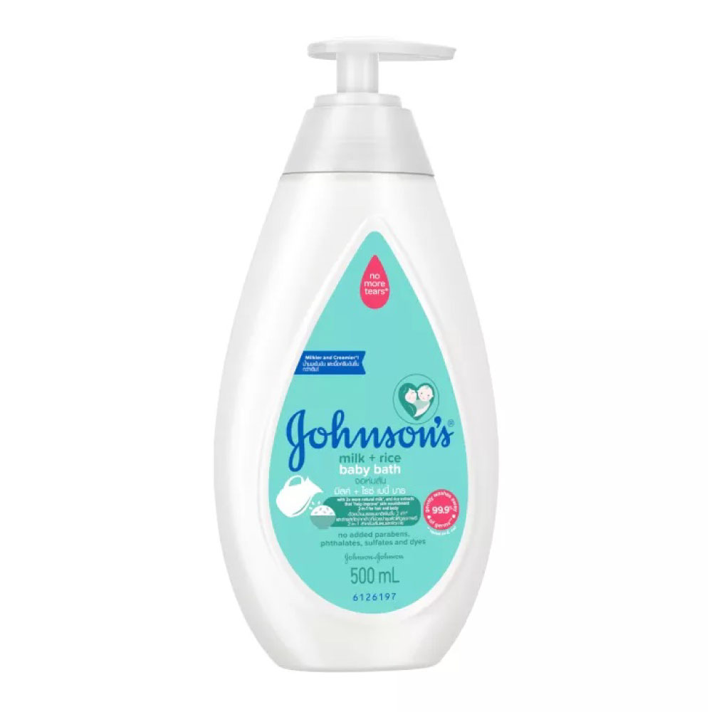 Johnson's Baby Milk + Rice Bath 500ml (Malaysia) IDConline shop bangladeshothoba.com