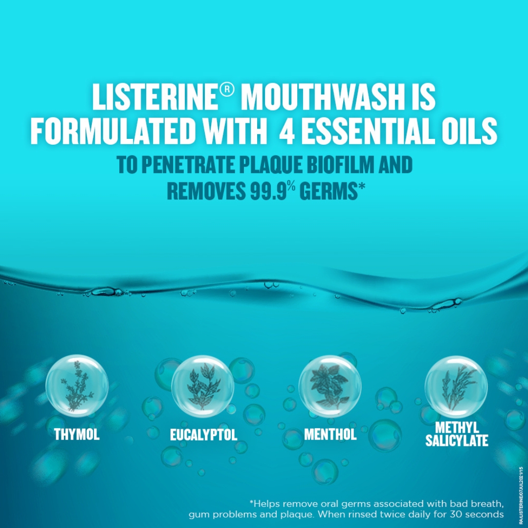 Listerine Cool Mint Liquid Mouthwash 80ml IDConline shop bangladeshothoba.com