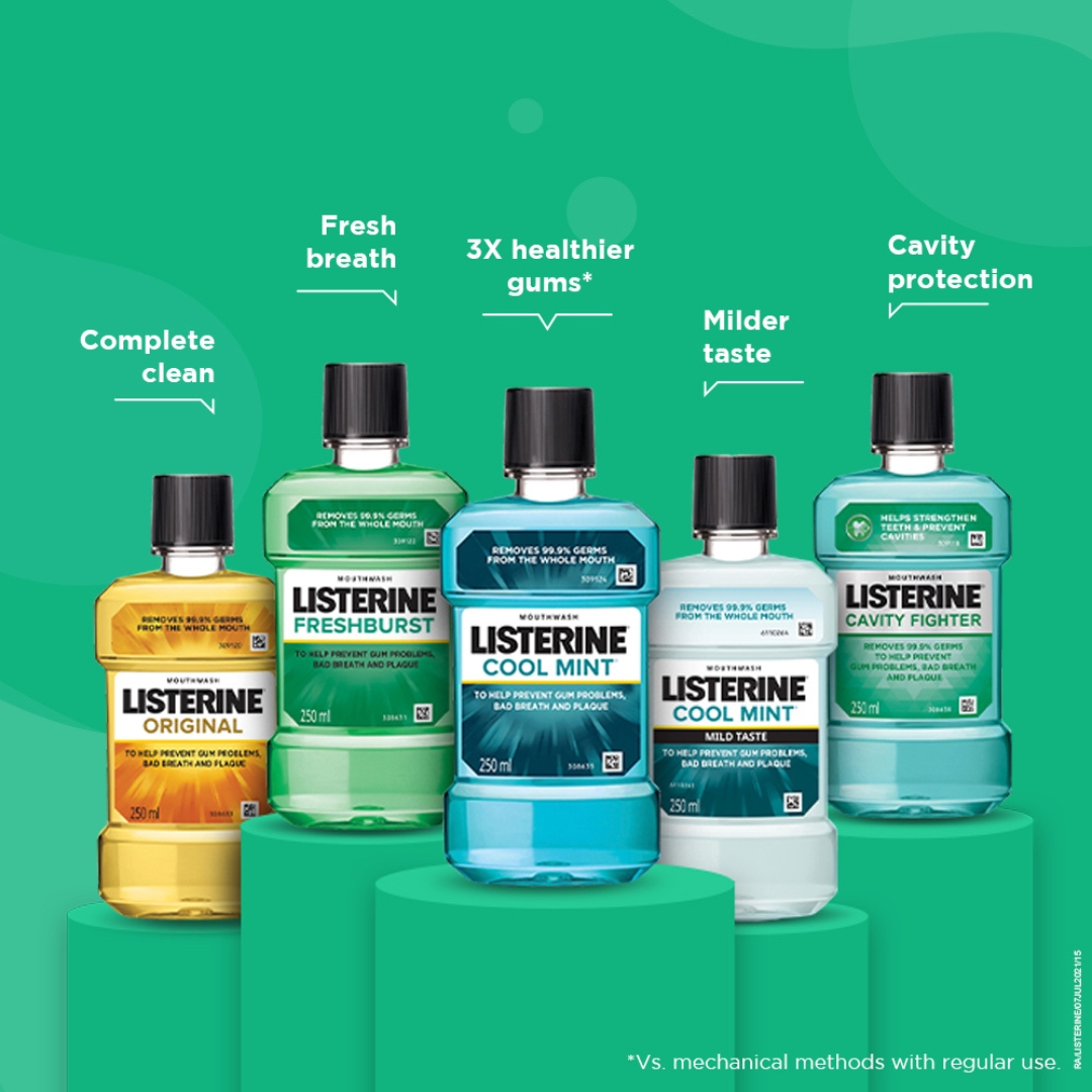 Listerine Cool Mint Liquid Mouthwash 80ml IDConline shop bangladeshothoba.com