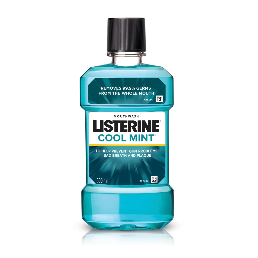 Listerine Cool Mint Liquid Mouthwash 500ml IDConline shop bangladeshothoba.com