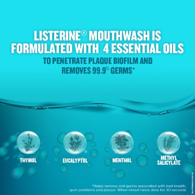 Listerine Cool Mint Liquid Mouthwash 500ml IDConline shop bangladeshothoba.com