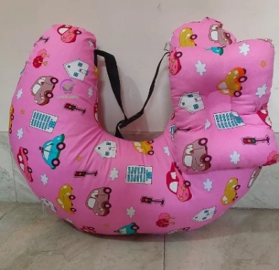 Picture of Breastfeeding / Nursing Pillow Adjust Infant Baby Protect Mummy Waist Support Cushion (Moon Shape Multifunction Pillow)