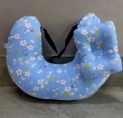 Picture of Breastfeeding / Nursing Pillow Adjust Infant Baby Protect Mummy Waist Support Cushion (Moon Shape Multifunction Pillow)