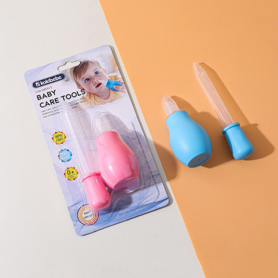 Picture of Manual Baby Nasal Aspirator with Snot Cleaner Dropper Type Water & Medicine Feeder Set