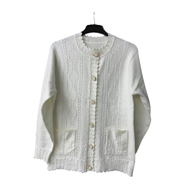 Picture of Exclusive Crochet V-Neck Cardigan For Women