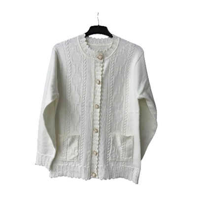 Picture of Exclusive Crochet V-Neck Cardigan For Women