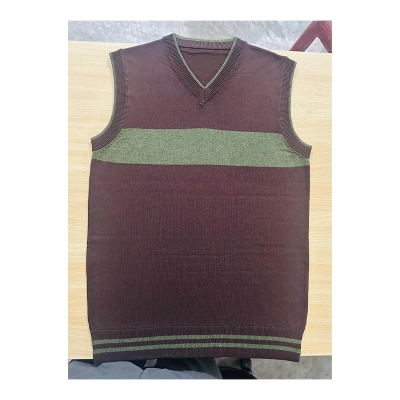 Picture of High Quality Exclusive V-Neck Vest Sweater For Men