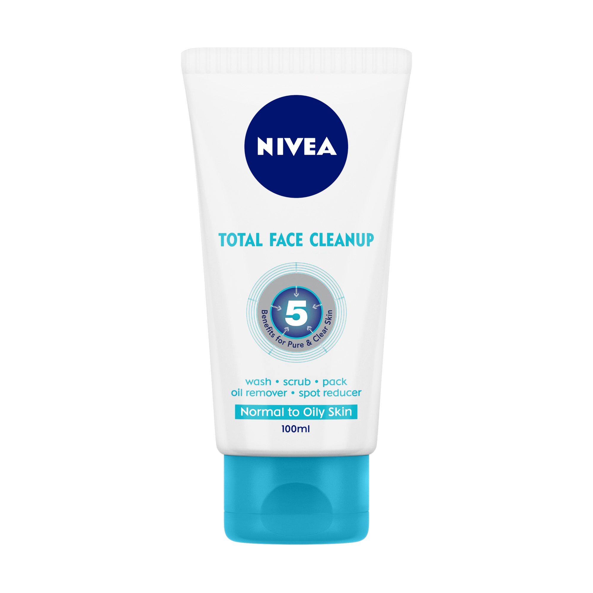 Picture of NIVEA Total Face Cleanup Face Wash 114gm
