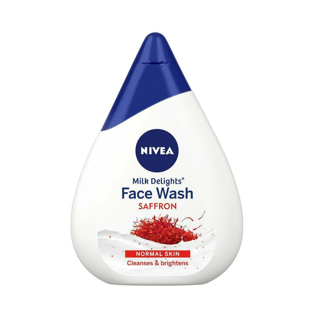 Picture of NIVEA Milk Delights Face Wash  Saffron (Normal Skin) 100ml
