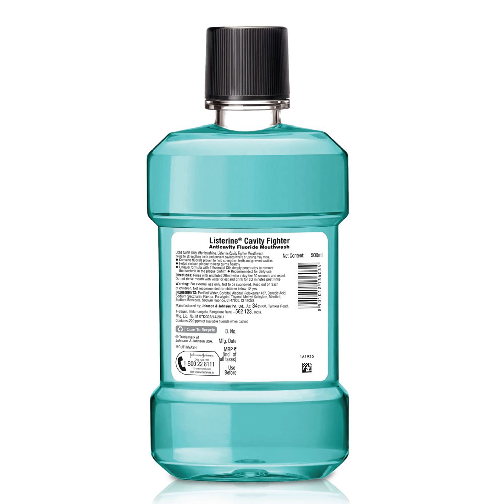 Listerine Cavity Fighter Mouthwash 500ml IDConline shop bangladeshothoba.com