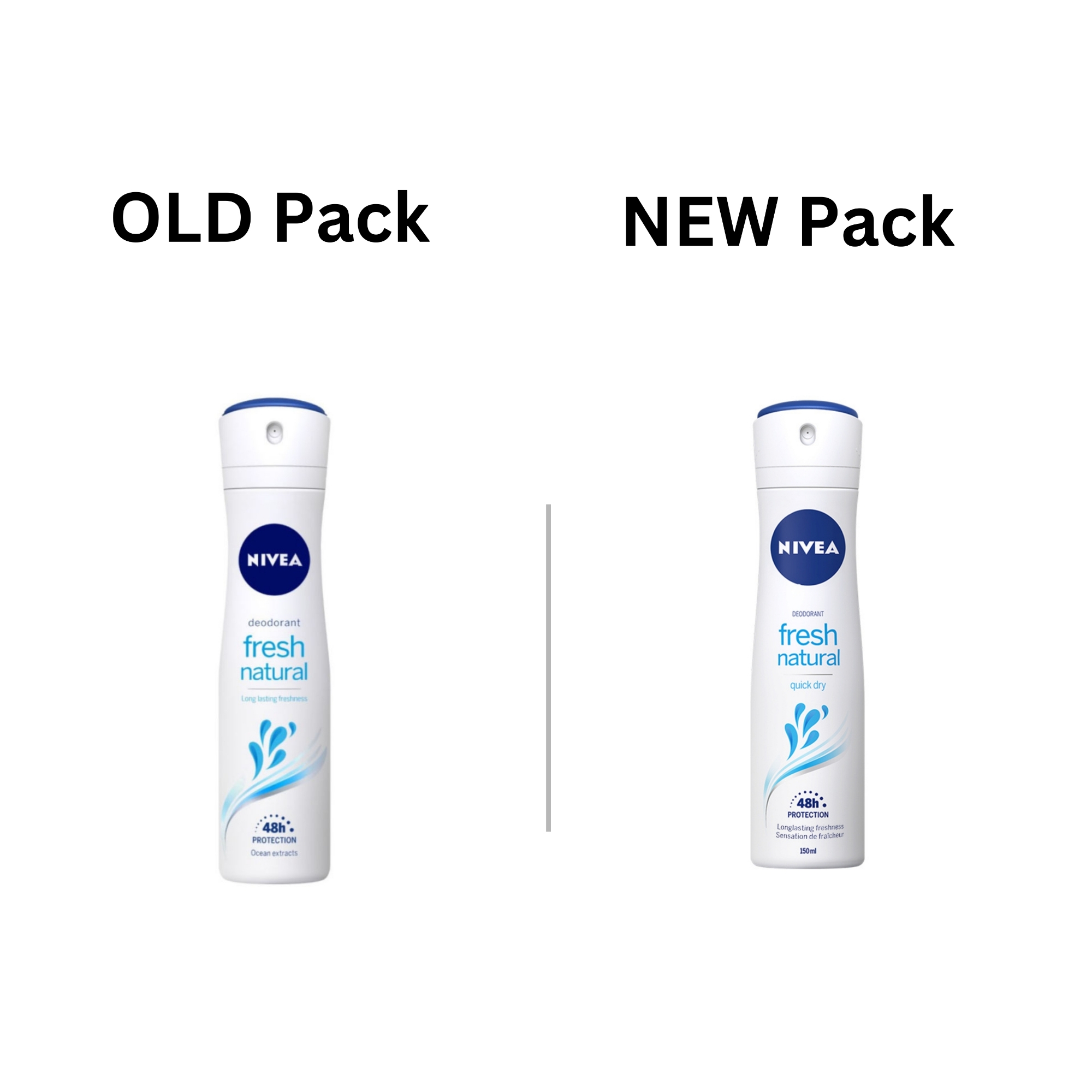 Picture of NIVEA Female Body Spray Fresh Natural 150ml