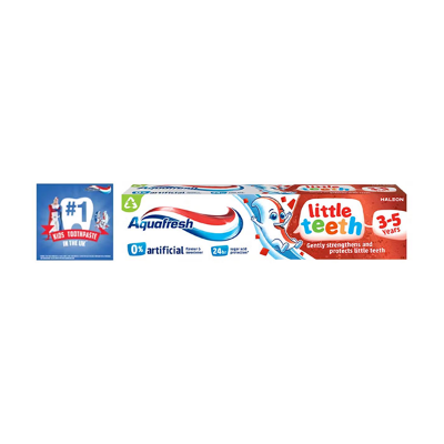Picture of Aquafresh Little Teeth toothpaste for 3-5 years Kids - 50ml