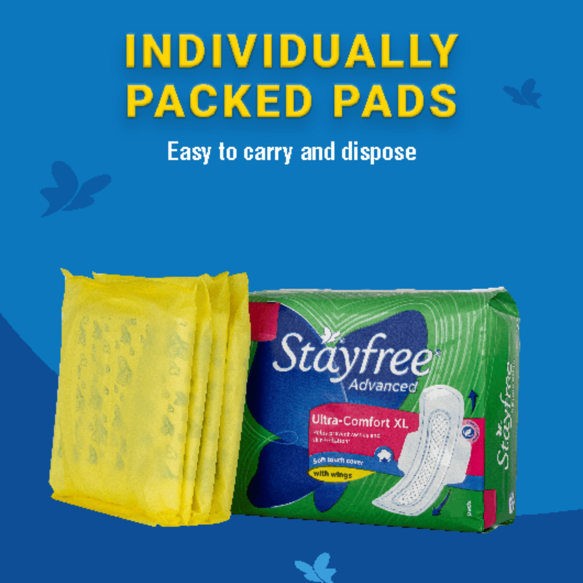 Stayfree Advanced Ultra Comfort XL Thin Sanitary Napkins, with Wings 14 pads IDConline shop bangladeshothoba.com