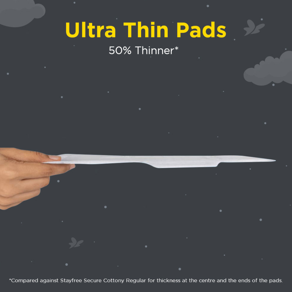 Stayfree Advanced All Nights Ultra-Soft XXL Sanitary Thin Napkins, with Wings 7 pads IDConline shop bangladeshothoba.com