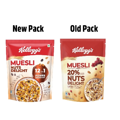 Picture of Kellogg's Muesli Nut Delight Breakfast Cereal 500gm