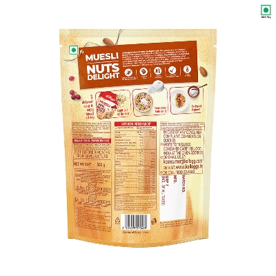 Picture of Kellogg's Muesli Nut Delight Breakfast Cereal 500gm