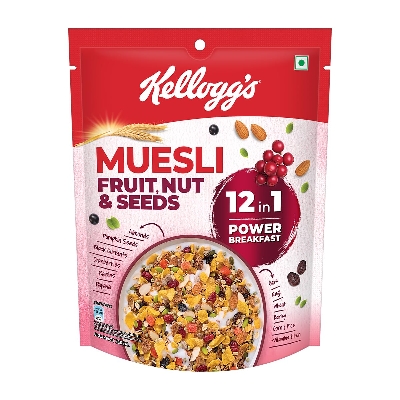 Picture of Kellogg's Muesli Fruit, Nut & Seed Breakfast Cereal 240gm