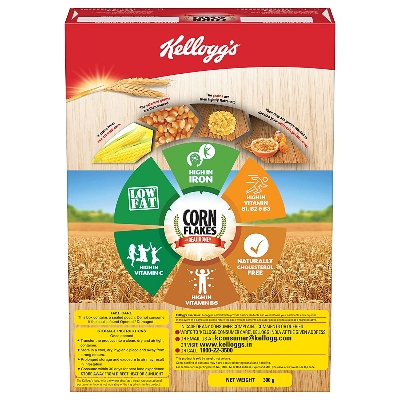 Picture of Kellogg's Corn Flakes with Real Honey Breakfast Cereal 300gm