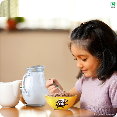 Kellogg's Chocos Fills Chocolate Breakfast Cereal 153gm IDConline shop bangladeshothoba.com