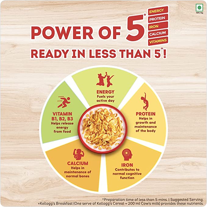 Kellogg's Corn Flakes Original Breakfast Cereal 250gm IDConline shop bangladeshothoba.com