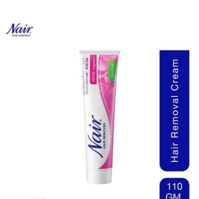 Picture of International UK product unwanted Hair removal cream Nair rose fragrance used for male/ female - 110 ml