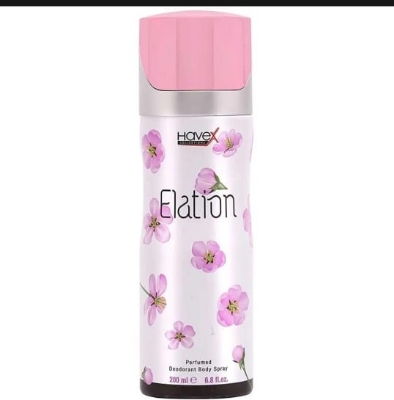 Picture of International UAE product Body spray party scent Havex ELation used for female - 200 ml